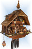 cuckoo clock | August Schwer | 5.0876.01.p | 22''H | Pony Farm | Chalet style | left view