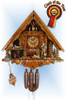 August Schwer | 7.7794.01.p | 20''H | Hunting Lodge | Chalet style | cuckoo clock | award view August Schwer | 7.7794.01.p | 20''H | Hunting Lodge | Chalet style | cuckoo clock | award view