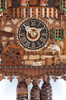 Hones | 696t | 12''H | Wood Mill | Chalet style | cuckoo clock | bottom view