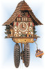 Schneider | 8t-1673-9 | 12''H | Beer Drinker | Chalet style | cuckoo clock | full view Schneider | 8t-1673-9 | 12''H | Beer Drinker | Chalet style | cuckoo clock | full view