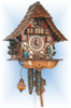 Schneider | 8t-1686-9 | 13''H | Clock Peddler | Chalet style | cuckoo clock | full view