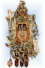 Adolf Herr Gilded Cherub | 28"H Antique Cuckoo Clock | Full View Adolf Herr Gilded Cherub | 28"H Antique Cuckoo Clock | Full View