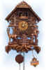 August Schwer | 7.8190.01.p | 25''H | Hunters Lodge | Chalet style | cuckoo clock | full view August Schwer | 7.8190.01.p | 25''H | Hunters Lodge | Chalet style | cuckoo clock | full view