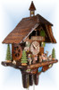 Adolf Herr | 808-1 8tmt | 21''H | Happy Family | Chalet style | cuckoo clock | left view