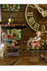 Adolf Herr | 808-1 8tmt | 21''H | Happy Family | Chalet style | cuckoo clock | see-saw