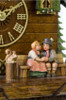 Adolf Herr | 808-1 8tmt | 21''H | Happy Family | Chalet style | cuckoo clock | kissing couple