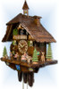 Adolf Herr | 808-1 8tmt | 21''H | Happy Family | Chalet style | cuckoo clock | right view