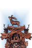 Hones | 8639-6 | 20''H | Standing Buck II | Traditional | cuckoo clock | top