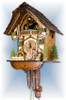 Adolf Herr | 398/1-MT | 13''H | Gentle Kiss | Chalet style | cuckoo clock | right