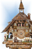Hekas | 3736/8 | 24''H | Big Biergarten | Chalet style | cuckoo clock | left