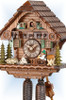 Hekas | 879 | 13''H | Beer Time | Chalet style | cuckoo clock | closeup Hekas | 879 | 13''H | Beer Time | Chalet style | cuckoo clock | closeup