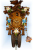 Adolf Herr | 372/1MT | 12''H | Alpine Flowers | Traditional | cuckoo clock | full view Adolf Herr | 372/1MT | 12''H | Alpine Flowers | Traditional | cuckoo clock | full view
