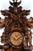 Adolf Herr |573-1-8T | 23''H | The Deer Hunter | Traditional | cuckoo clock | closeup Adolf Herr |573-1-8T | 23''H | The Deer Hunter | Traditional | cuckoo clock | closeup