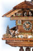 Hones | 86210t | 19''H | Pitchfork | Chalet style | cuckoo clock | left