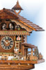 Hones | 86210t | 19''H | Pitchfork | Chalet style | cuckoo clock | right