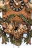 HONES | 8639/8 BU | 35 inch | Roosting Owls | Hand Carved | cuckoo clock | full view