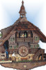 Anton Schneider | 8TMT 1071/9 | 23 inch | Classic Sawmill | Chalet | cuckoo clock | full view