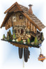 Cuckoo Clock chalet style 14 inch Jumping Bear by Engstler - right angle Cuckoo Clock chalet style 14 inch Jumping Bear by Engstler - right angle