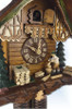 Schwer 2.0326.01.C Evergreen Cottage cuckoo clock-closeup