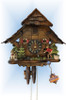 Cuckoo Clock chalet style 10 inch Fisherman by Engstler