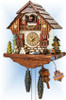 Cuckoo Clock quartz 11 inch Little Chalet by Hekas