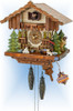 Cuckoo Clock quartz 11 inch Little Pup by Hekas Cuckoo Clock quartz 11 inch Little Pup by Hekas