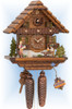 Cuckoo Clock chalet style 14 inch Merry Maid by Hekas