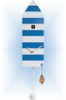 Cuckoo Clock modern style Capri Striped by Progetti
