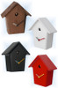 Cuckoo Clock modern style Mochi Mochi Black by Progetti - collage