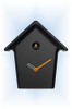 Cuckoo Clock modern style Mochi Mochi Black by Progetti