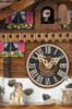 Hones | 149 | 9''H | Wood Chopper | Chalet style | cuckoo clock | saint bernard