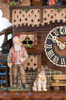 Hones | 86753T | 13''H | Girl & Goat | Chalet style | cuckoo clock | grampa Hones | 86753T | 13''H | Girl & Goat | Chalet style | cuckoo clock | grampa