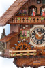 Hones | 86787t | 18''H | Chopper Mill | Chalet style | cuckoo clock | left view