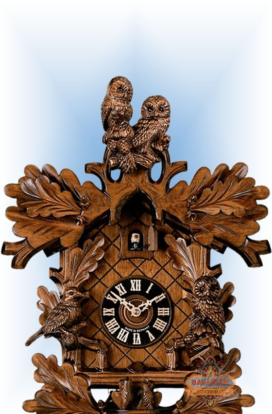 Cuckoo Clock 179/4nu Watchful Owls by Hones On Sale