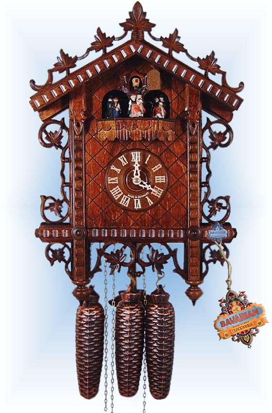Cuckoo Clock 5.8120.01.C 18th Century Rail | by August Schwer | On