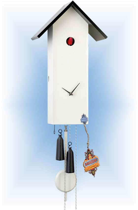 Cuckoo Clock SL15-9 Simple Gray-1 | by Rombach & Haas | On Sale