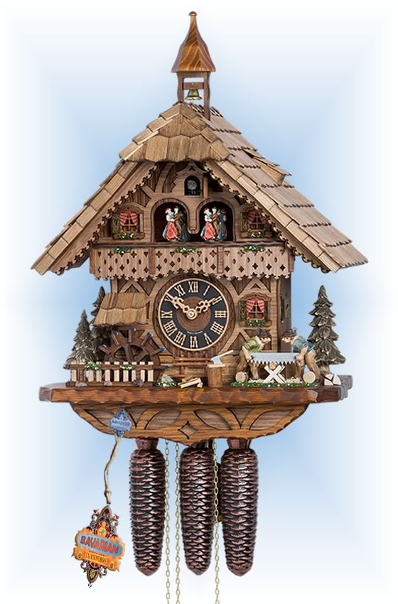 Cuckoo Clock 86258T Sawyers Mill | by Hones | On Sale