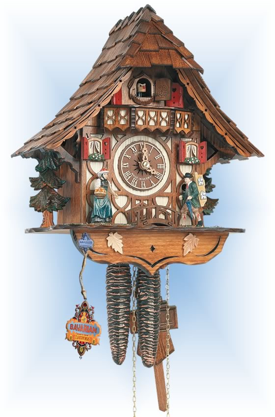 Cuckoo Clock 8T 1686/9 Clock Peddler | by Schneider | On Sale