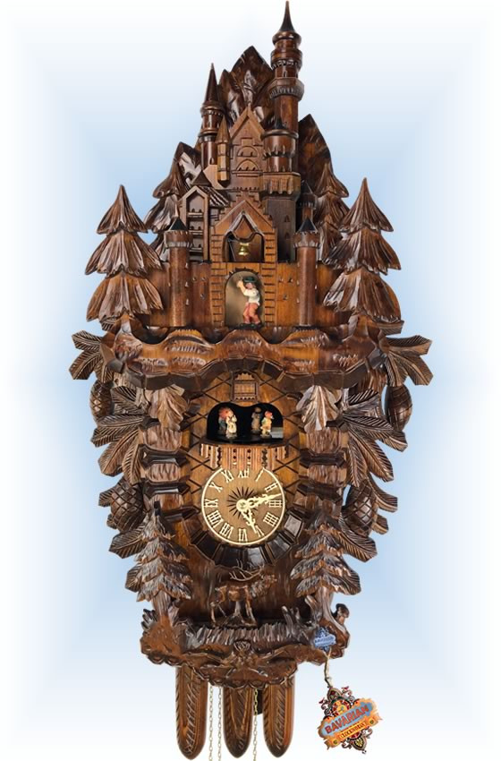 Cuckoo Clock AH 10/1 8TMT Neuschwanstein Castle | by Adolf Herr