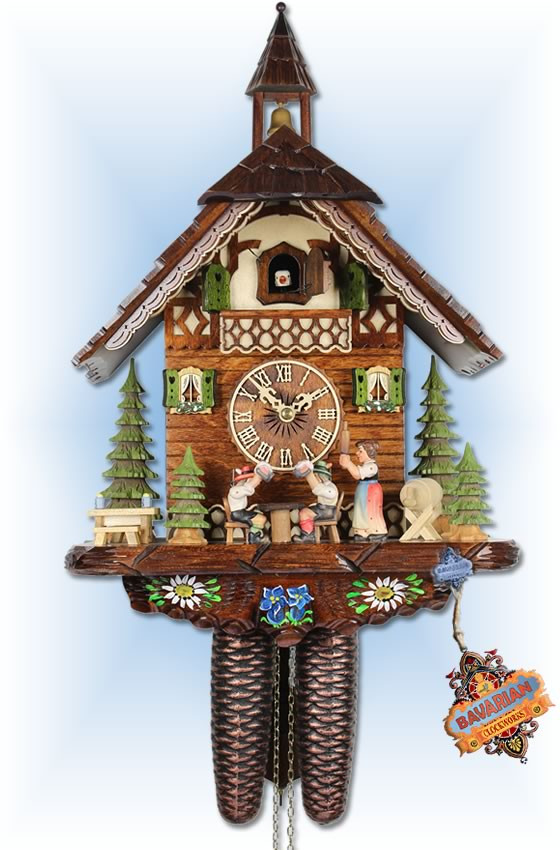 Cuckoo Clock AH 314/12 8T Tipsy Bros | by Adolf Herr | On Sale