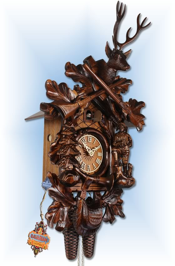 Cuckoo Clock AH 573/1 8T The Deer Hunter | by Adolf Herr | On Sale