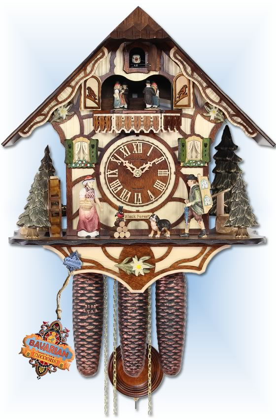 Cuckoo Clock AH 531/1 8TMT The Peddler | by Adolf Herr | On Sale
