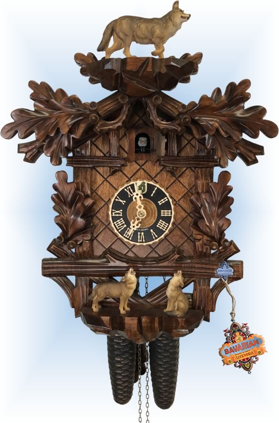 Cuckoo Clock 8238/4ko Wolfpack | by Hones | On Sale
