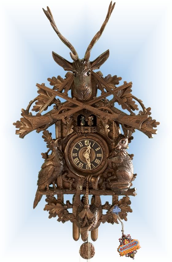 Cuckoo Clock 8634/9Tnu Hunters Pride | by Hones | On Sale