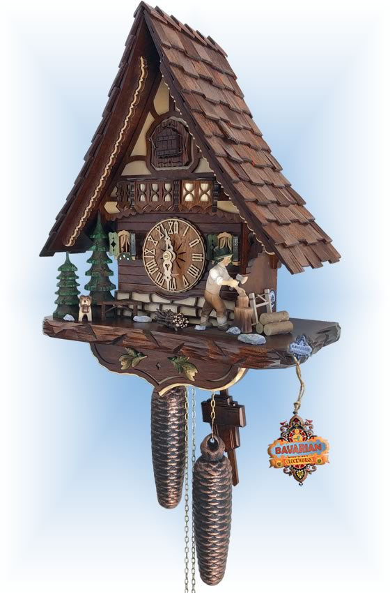 Cuckoo Clock 816 EX Swiss Chopper by Hekas On Sale