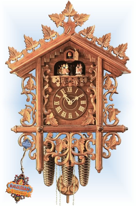 Rombach & Haas | 4521 | 21''H | Circa 1885 | Vintage | cuckoo clock | full view