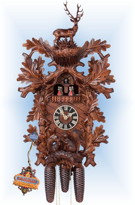 Cuckoo Clock 8667/6Tnu Eagle Hunter | by Hones | On Sale