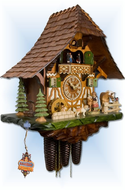 Cuckoo Clock 3738/8 EX Serenades Kiss | by Hekas | On Sale
