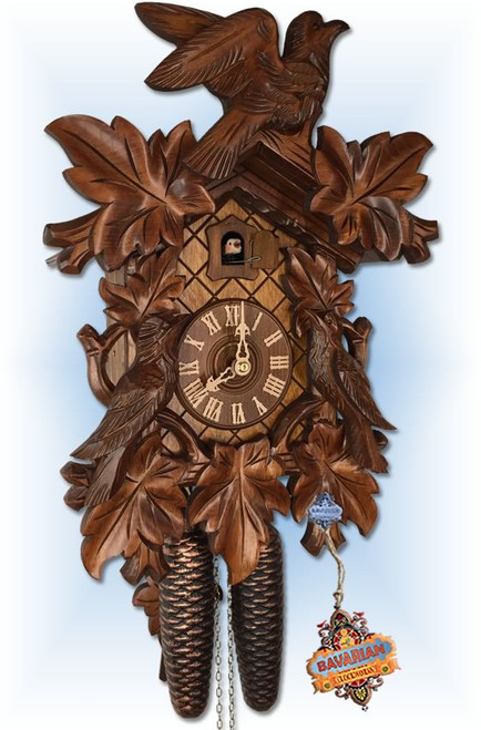 Rombach and Haas | 3430 | Classic Bird | 16 inch | Traditional | cuckoo clock | full cuckoo