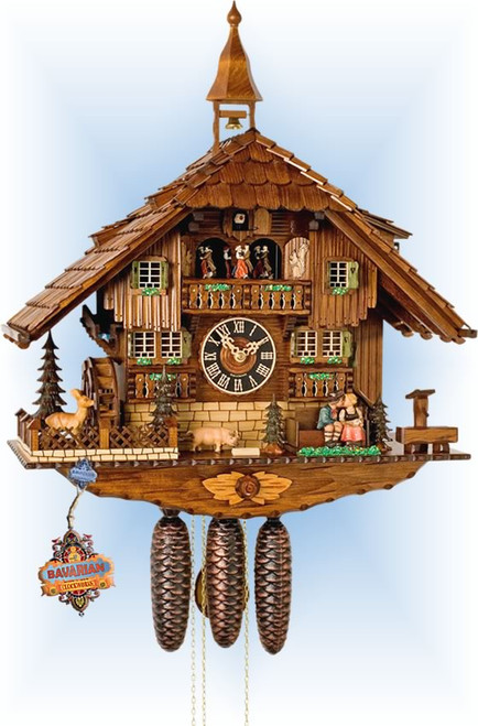 Cuckoo Clock 8TMT 1071/0 Natural Sawmill | by Schneider | On
